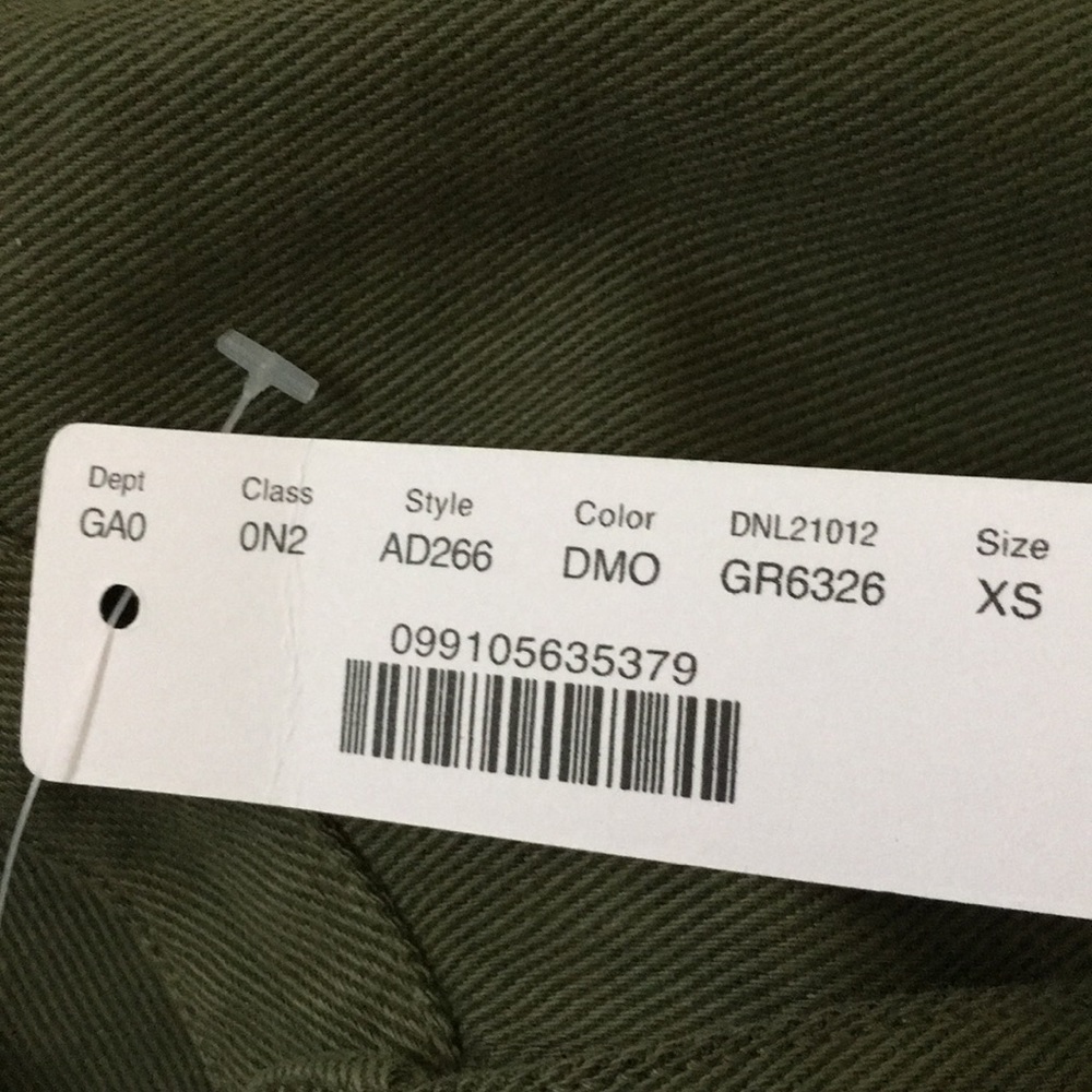3/$30 J Crew Point Sur Green Draped Button Shirt - Picture 6 of 7